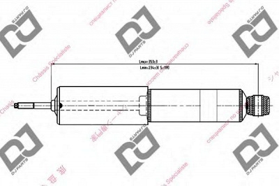 DJ PARTS ds1174ht -  Амортизатор